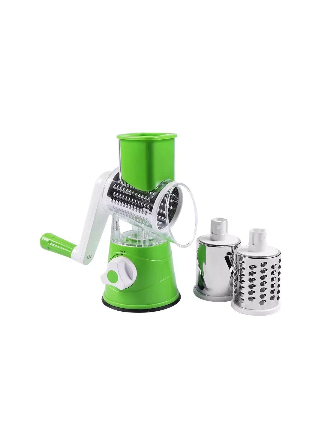 Table Top Drum Grater Manual Vegetable Cutter Slicer