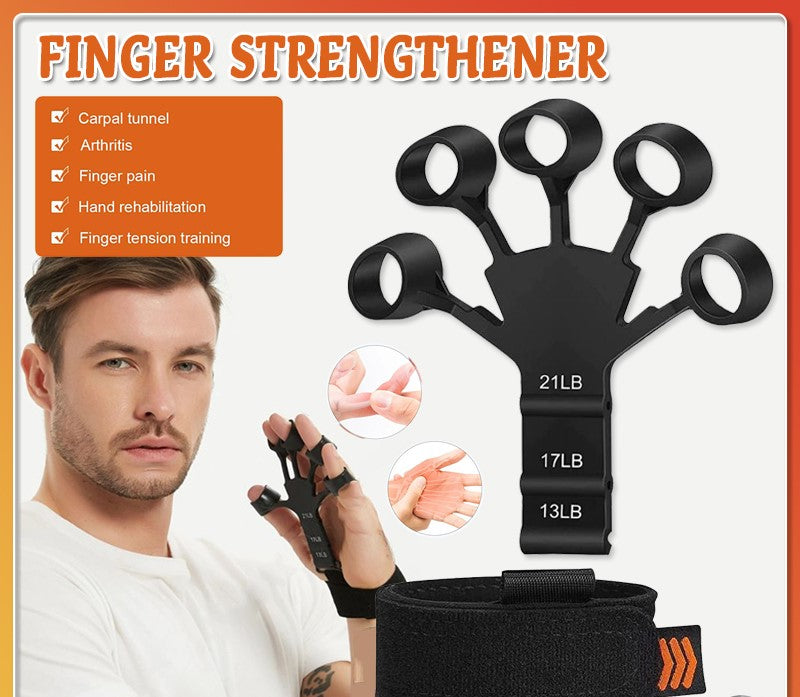 Hand Grip Strengthener Adjustable Finger Exerciser and Finger Stretcher