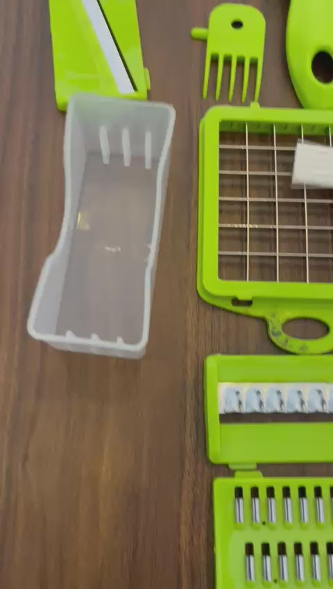 16-in-1 Multi functional Vegetable Cutter & Slicer